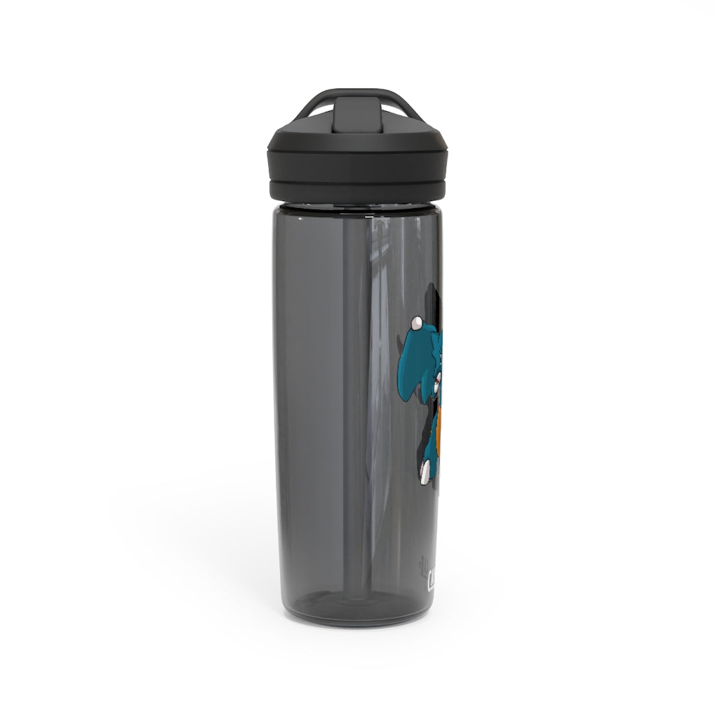 Tuskhann CamelBak Eddy® Water Bottle in 20oz and 25oz sizes, showcasing its durable Tritan™ material and spill-proof design.